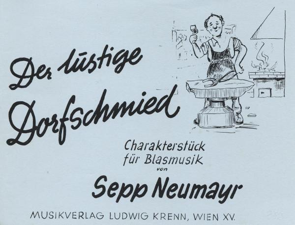 Der lustige Dorfschmied, Charakterstück